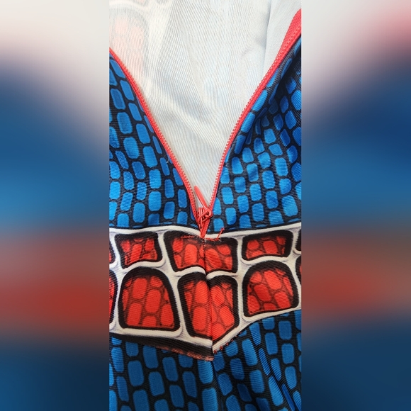 Halloween Cosplay Costume Stretchy Breathable Spandex Adult Full Bodysuit size L - Picture 6 of 8